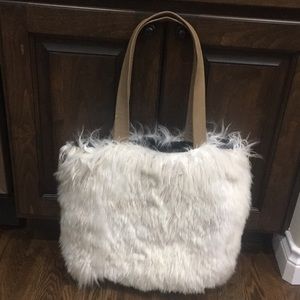 Custom made baby alpaca tote